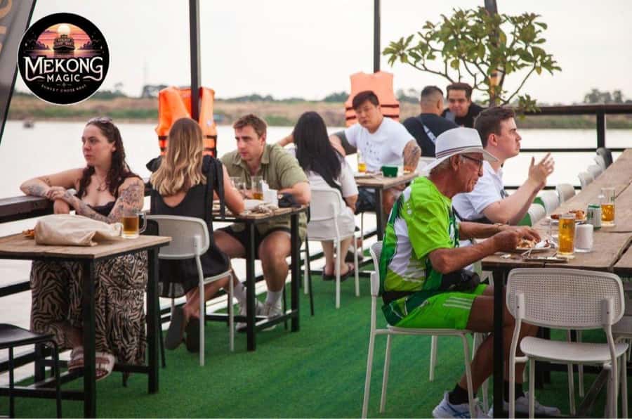 Phnom Penh: Sunset Cruise with Unlimited Beers & BBQ Buffet - Why this sunset cruise feels like a break from Phnom Penh