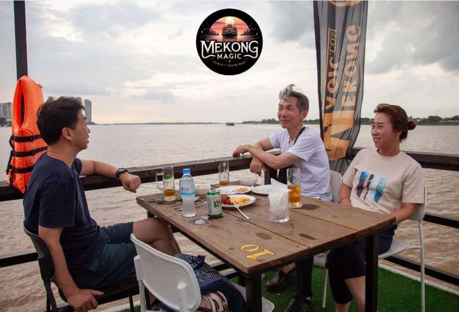 Phnom Penh: Sunset Cruise with Unlimited Beers & BBQ Buffet - Unlimited beer and BBQ buffet: what the food-and-drinks deal really means