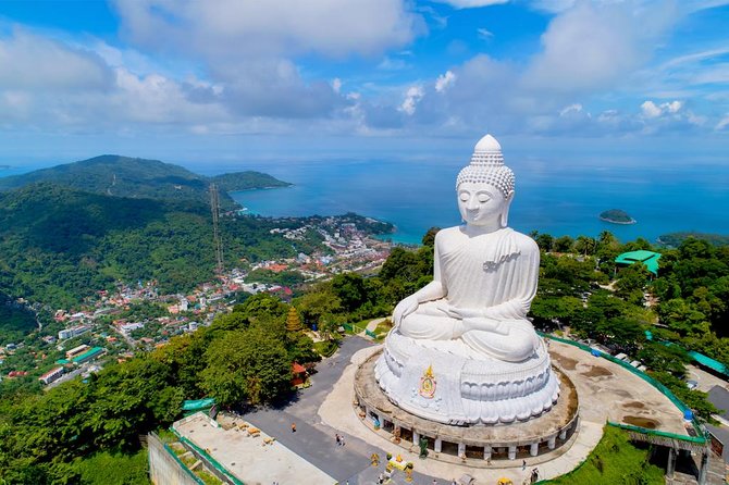 Phuket City Tour – Old Town, Local Food, Temple & Viewpoint - Stop 5: Big Buddha viewpoint with realistic access limits