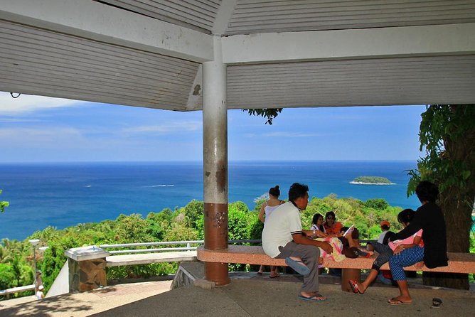 Phuket City Tour with Wat Chalong, Big Buddha & Famous Viewpoints - Karon Viewpoint and Windmill Point: quick shots with real sea air