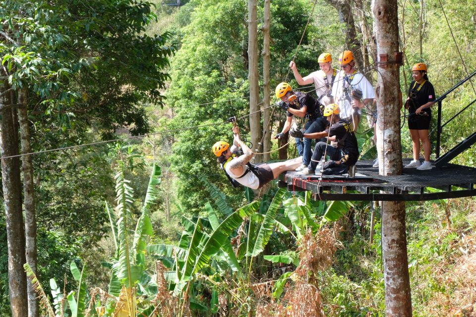 Phuket: Paradise Jungle Zipline Adventure - ATV option and the Narkkerd Mountain stop: add-on value and reality