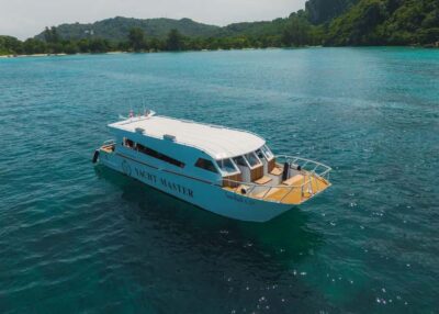 Phuket: Phi Phi, Bamboo & Maithon by Premium Speed Catamaran - Getting picked up and reaching the dock (with sea-day nerves in mind)