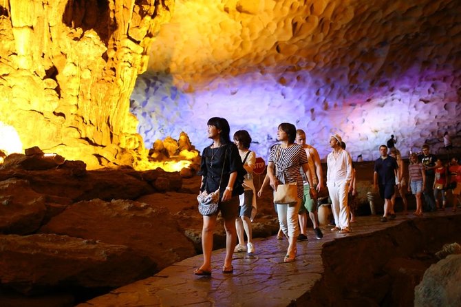 Private Ha Long bay day trip(From Hanoi city or Halong harbour) - Thien Cung Cave (Heaven Palace): The Main Grotto Stop