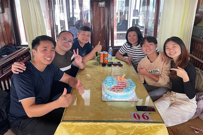 PRIVATE TOUR HALONG BAY ONE DAY with Cave, Kayaking, Bamboo Boat - Food onboard: what’s included, what you should budget extra