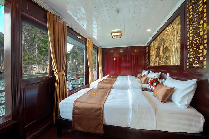 Renea Cruises - BEST Small Boat in Bai Tu Long & Halong Bay - Meals included: full board, and the view does the heavy lifting