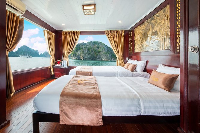 Renea Cruises - BEST Small Boat in Bai Tu Long & Halong Bay - Cap La Island: kayaking, swimming, and real time to slow down