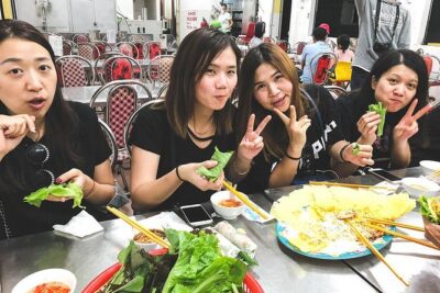 Saigon Afternoon Unseen Street Food by Scooter |Opt: Ao Dai Rider - Stop 1: Vietnamese coffee and a bunker tied to 1968
