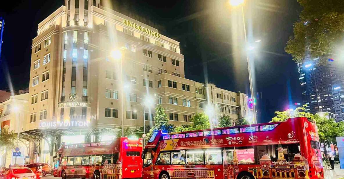 Saigon: City Sightseeing 45-Minute Panoramic Night Tour - Where to meet and how boarding usually works