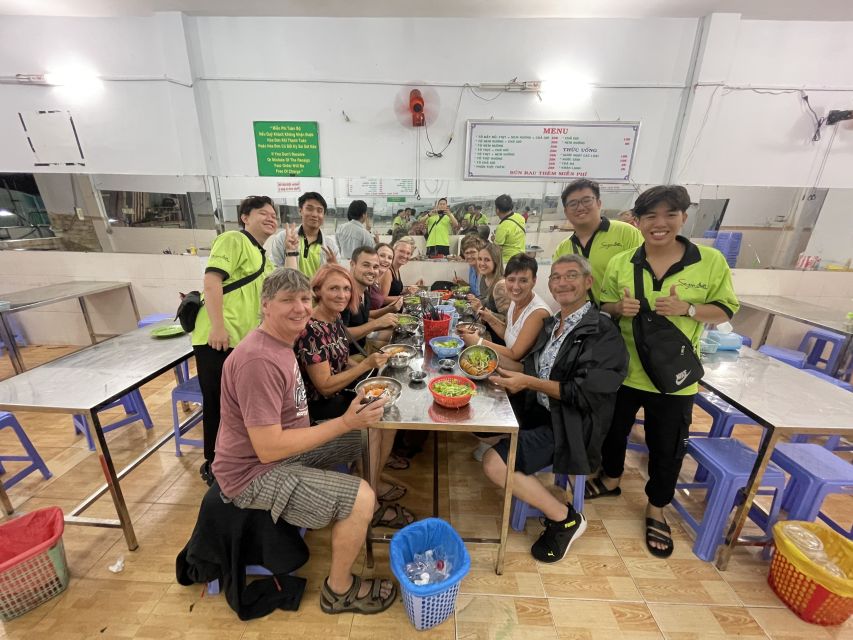 Saigon: Day-Night Sights & Local Food Tour l Female Option - District 1: start with grilled pork vermicelli and spring rolls