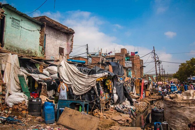 Sanjay Colony Slum Tour - Homes, temples, school, and everyday institutions