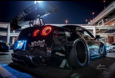 Secret Car Meet: R34 Skyline Car Club Membership - The main event: a night convoy in a modified Nissan Skyline R34