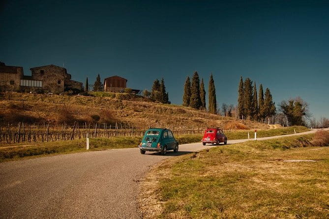 Self-Drive Vintage Fiat 500 Tour from Florence: Tuscan Wine Experience - The wine country roads: Chianti hills with commentary and photo stops