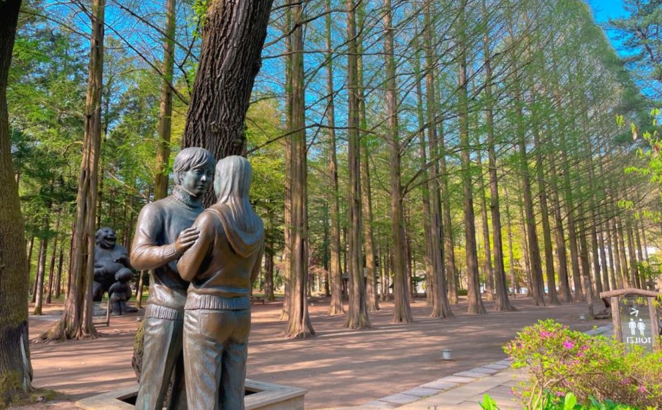 Seoul: Gangwon-do Day Trip with Alpaca World & Nami Island - Gangchon Rail Park Rail-Bike Ride Along the Bukhan River