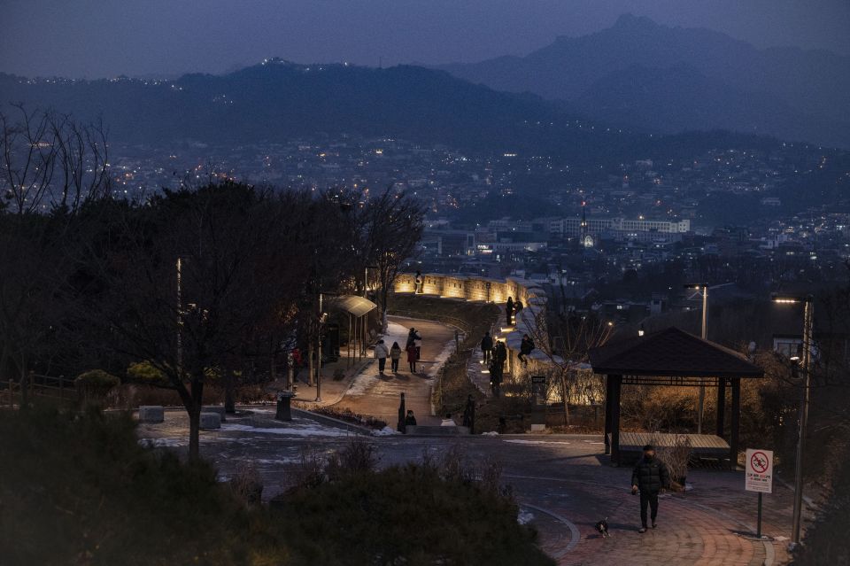 Seoul: Nighttime Hidden Gems Walking Tour - Ehwa Mural Village and Maronie Park: art, photos, and hilltop calm