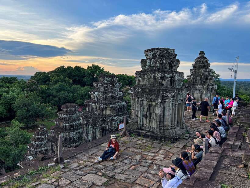 Siem Reap: Full Day Angkor Wat Temple Experience with Sunset - Ta Prohm and Phum Preah Dak: jungle roots and a palm sugar lesson