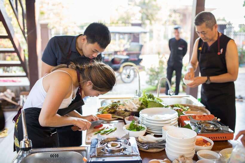 Siem Reap: Khmer Cooking Class at a Local's Home - Cooking four Khmer dishes: Fish Amok, Tom Yum, and your chosen extras