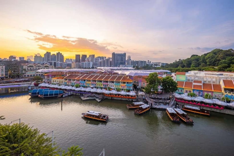 Singapore River Cruise, Garden Rhapsody & Spectra by CYT - Hotel Pickup, Meet Point, and How the Evening Stays Organized