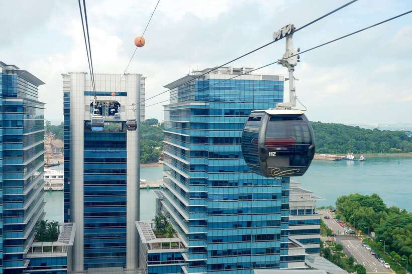 Singapore: Sentosa Cable Car Sky Pass - Seeing Singapore’s south from 400 feet up (without the traffic)