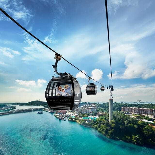 Singapore: Sentosa Cable Car Sky Pass Ticket - Merlion Station and Universal Studios: A Scenic Arrival, Not Just Transport
