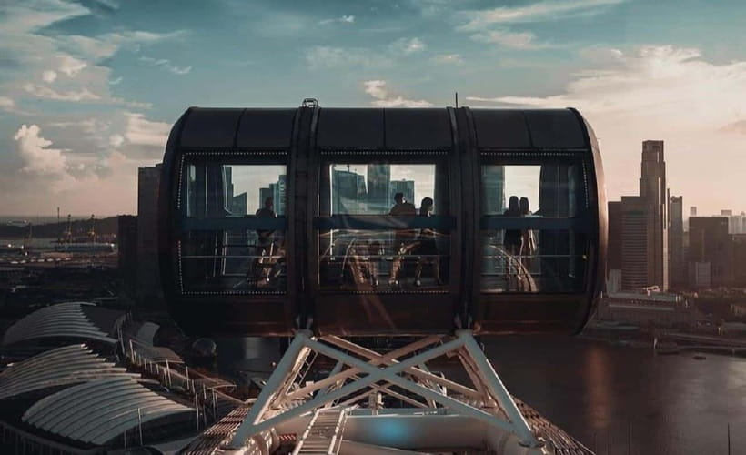 Singapore: Singapore Flyer Entry Ticket - Flyer Lounge and Sky View Pavilion: don’t rush after your ride