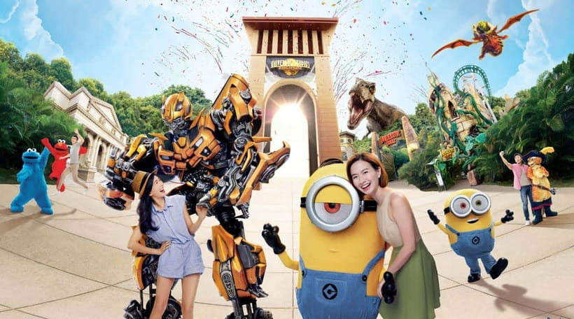 Singapore: Universal Studios Singapore Entry Ticket - Minion Land: Despicable Me rides for laughs and easy smiles