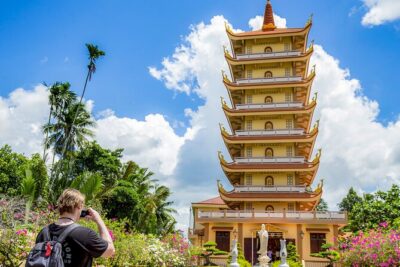 Small-Group Mekong Delta Day Trip: Boat Ride, Cottages & Pagoda - Ben Tre village stop: coconut candy, honey, and how work actually looks