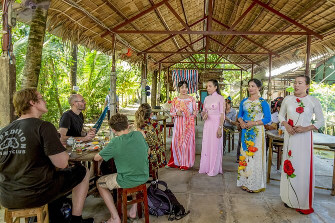 Small-Group Mekong Delta Day Trip: Boat Ride, Cottages & Pagoda - Garden time and optional biking: set your own pace
