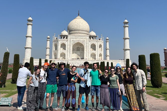 Taj Mahal & Agra Fort Tour from Delhi By Car with 5</em> Lunch – Small Details That Make This Day Smoother’ /><br />
A tour like this lives or dies on the details. Here are the ones that most affect your comfort and your experience.</p>
<p><p>First, bring your <strong>photo ID</strong>. Monument checks aren’t optional, and having the right document means you move through quickly.</p>
</p>
<p><p>Second, understand the day has security and entry rules. One feedback example involved a guest with a laptop, and the guide helped manage it. Translation: pack light, keep essentials accessible, and assume bag checks may take a few minutes.</p>
</p>
<p><p>Third, ask for photo help if you want it. Many of the guides named in the feedback offered hands-on help for photos and angles, not just a story while you stand still. If you’re traveling with a friend, this is also a nice way to get more natural shots without constantly asking strangers.</p>
</p>
<p><p>Fourth, plan for optional extras. One guest mentioned an end-of-day stop at a local art shop, and they were allowed to skip it when they asked. So if you don’t want extra shopping time, you can simply say so.</p>
</p>
<p><p>Finally, know your alternatives. Taj Mahal closure on Fridays is fixed, and if it’s a Friday, you’ll want a different day. Also, if you’re aiming beyond Agra, there’s a note about a possible <strong>drop in Jaipur</strong> with a per-person add-on (INR 4500 extra for 1–2 people and INR 5500 extra for 3–5 people). If you’re building a longer itinerary, that’s a handy option.</p>
</p>
<h2 id="price-and-value-why-this-one-can-be-a-bargain">Price and Value: Why This One Can Be a Bargain</h2>
<p>At <strong>$32.50 per person</strong>, the value can be excellent, mostly because the package is doing heavy lifting for you. You get:</p>
<ul>
<li>a <strong>private A/C car</strong> with pickup and drop-off to your chosen location</li>
<li>a <strong>live tour guide</strong></li>
<li>monument tickets included under the tickets-included option</li>
<li>a <strong>meal at a 5-star restaurant</strong></li>
<li>complimentary <strong>water bottles</strong></li>
<li>all fees and taxes</li>
</ul>
<p><p>A big part of the “value math” is that a private car plus a guide plus tickets can quickly add up if you assemble everything yourself. Also, the time saved by having someone coordinate entry and keep the day organized is real. Even when entry costs are not huge, the stress can be.</p>
</p>
<p><p>Still, do one quick check before booking:</p>
</p>
<ul>
<li>Make sure you choose the right option for <strong>tickets included</strong> if you want that covered.</li>
<li>If you’re selecting meal options, confirm lunch is included the way you expect.</li>
<li>Budget a little for <strong>drinks</strong> if that matters to you.</li>
</ul>
<p><p>If you’re already traveling with a strong local driver and you have your own monument tickets sorted, the tour might not feel as necessary. But if you want a clean plan that removes the most annoying parts of the day, this is the kind of setup that earns its price.</p>
</p>
<h2 id="who-this-tour-suits-best-and-who-might-want-something-else">Who This Tour Suits Best (and Who Might Want Something Else)</h2>
<p>This fits best if you want a classic first-timer Agra day with less logistics headache. It’s also a good choice if you like having a guide help with navigation through security and crowds, and then give you context while you walk.</p>
<p><p>From the experience feedback, solo travelers and small groups often felt comfortable because the guide and driver handled timing, entry, and safety-minded pacing. A few guests even described how guides supported them with practical concerns, like where to eat and how to keep the day running smoothly.</p>
</p>
<p><p>It’s less ideal if you:</p>
</p>
<ul>
<li>want a super flexible, slow multi-day Agra experience</li>
<li>dislike structured schedules and prefer to wander without a plan</li>
<li>are visiting on a <strong>Friday</strong> and don’t want to lose Taj time</li>
</ul>
<p><p>If you’re flexible on day-of-week and you like guided clarity, you’ll probably appreciate what you get here.</p>
</p>
<h2 id="should-you-book-this-taj-mahal-agra-fort-tour-from-delhi">Should You Book This Taj Mahal & Agra Fort Tour from Delhi?</h2>
<p>Yes, I’d book it if you want the big Agra highlights in one day and you’d rather pay for organization than piece it together yourself. The strongest reasons are the <strong>private A/C car</strong>, <strong>guide-led skip-the-lines help at the Taj Mahal</strong>, and the included <strong>DoubleTree by Hilton</strong> meal that gives you a real reset.</p>
<p><p>Before you lock it in, do two quick checks:</p>
</p>
<p><p>1) Confirm your travel day is not <strong>Friday</strong> (Taj Mahal closure).</p>
</p>
<p><p>2) Double-check that you’re choosing the <strong>tickets included</strong> and the <strong>meal included</strong> options if those are priorities.</p>
</p>
<p><p>If you want a day trip that feels calm, efficient, and worth the time, this one usually hits the mark.</p>
</p>
<h2 id="faq">FAQ</h2>
<h3 id="what-cities-do-you-pick-up-from-for-the-delhi-to-agra-tour">What cities do you pick up from for the Delhi to Agra tour?</h3>
<p>Pickup is offered to anywhere in Delhi, Noida, Gurugram, Ghaziabad, and Faridabad, and you can also request pickup from where you want in Delhi/Noida/Gurugram.</p>
<h3 id="how-long-is-the-tour-from-delhi-to-agra">How long is the tour from Delhi to Agra?</h3>
<p>The duration is listed as about 12 hours, including the drive time and sightseeing stops.</p>
<h3 id="are-taj-mahal-and-agra-fort-tickets-included">Are Taj Mahal and Agra Fort tickets included?</h3>
<p>Monument tickets are included if you choose the option where tickets are included. If you choose the no-ticket/entrance-fee option, you would need to purchase your own tickets.</p>
<h3 id="what-meal-is-included-and-are-drinks-included">What meal is included, and are drinks included?</h3>
<p>A meal at a 5-star restaurant (DoubleTree by Hilton Hotel) is included if you choose the meal-included option. Drinks with lunch are not included.</p>
<h3 id="is-the-taj-mahal-open-every-day">Is the Taj Mahal open every day?</h3>
<p>No. The Taj Mahal is closed every Friday.</p>
<h3 id="what-do-i-need-to-bring-for-entry">What do I need to bring for entry?</h3>
<p>You should carry a valid photo ID for monument checking.</p>
<div class="sb-related-posts"><h3>You Might Also Enjoy</h3><div class="sb-related-grid"><a href="https://travelinasia.net/chiang-mai-elephant-sanctuary-long-neck-sticky-waterfall/" class="sb-related-item"><img decoding="async" width="300" height="225" src="https://b.travelinasia.net/wp-content/uploads/chiang-mai-elephant-sanctuary-long-neck-sticky-waterfall-400x300.jpg" class="attachment-medium size-medium wp-post-image" alt="Chiang Mai: Elephant Sanctuary, Long Neck & Sticky Waterfall - Becoming an elephant caretaker: herbal treats, feeding, and a forest walk" loading="lazy" srcset="https://b.travelinasia.net/wp-content/uploads/chiang-mai-elephant-sanctuary-long-neck-sticky-waterfall-400x300.jpg 400w, https://b.travelinasia.net/wp-content/uploads/chiang-mai-elephant-sanctuary-long-neck-sticky-waterfall.jpg 820w" sizes="auto, (max-width: 300px) 100vw, 300px" /><span>Chiang Mai: Elephant Sanctuary, Long Neck & Sticky Waterfall</span></a><a href="https://travelinasia.net/delhi-old-and-new-delhi-guided-full-or-half-day-tour/" class="sb-related-item"><img decoding="async" width="300" height="200" src="https://b.travelinasia.net/wp-content/uploads/delhi-old-and-new-delhi-guided-full-or-half-day-tour-400x267.jpg" class="attachment-medium size-medium wp-post-image" alt="Delhi: Old and New Delhi Guided Full or Half-Day Tour - AC Pickup and the Private-Group Setup That Makes the Day Easier" loading="lazy" srcset="https://b.travelinasia.net/wp-content/uploads/delhi-old-and-new-delhi-guided-full-or-half-day-tour-400x267.jpg 400w, https://b.travelinasia.net/wp-content/uploads/delhi-old-and-new-delhi-guided-full-or-half-day-tour.jpg 669w" sizes="auto, (max-width: 300px) 100vw, 300px" /><span>Delhi: Old and New Delhi Guided Full or Half-Day Tour</span></a><a href="https://travelinasia.net/hands-on-thai-cooking-class-and-market-tour/" class="sb-related-item"><img decoding="async" width="300" height="200" src="https://b.travelinasia.net/wp-content/uploads/hands-on-thai-cooking-class-and-market-tour-400x266.jpg" class="attachment-medium size-medium wp-post-image" alt="Hands on Thai Cooking Class and Market Tour - Inside the classroom: air-conditioning, pace, and practical tools" loading="lazy" srcset="https://b.travelinasia.net/wp-content/uploads/hands-on-thai-cooking-class-and-market-tour-400x266.jpg 400w, https://b.travelinasia.net/wp-content/uploads/hands-on-thai-cooking-class-and-market-tour.jpg 670w" sizes="auto, (max-width: 300px) 100vw, 300px" /><span>Hands on Thai Cooking Class and Market Tour</span></a><a href="https://travelinasia.net/samui-zipline-fly-fun-tree-bridge-jungle-cafe-waterfall/" class="sb-related-item"><span>Samui Zipline FLY & Fun Tree Bridge Jungle Cafe & Waterfall</span></a></div></div></div><aside class="tia-post-sidebar"> <div class="tia-booking">
<a class="tia-booking-image" href="https://www.viator.com/tours/New-Delhi/PRIVATE-TAJ-MAHAL-AND-AGRA-TOUR-FROM-DELHI-BY-CAR/d804-206079P5" target="_blank" rel="nofollow noopener sponsored" aria-label="Taj Mahal & Agra Fort Tour from Delhi By Car with 5* Lunch">
<img decoding="async" src="https://b.travelinasia.net/wp-content/uploads/taj-mahal-agra-fort-tour-from-delhi-by-car-with-5-lunch.jpg" alt="" loading="lazy" />
</a>
<div class="tia-booking-body">
<p class="tia-booking-platform">Official tickets via <strong>Viator</strong></p>
<p class="tia-booking-price">From <strong>$32.50</strong> <span>per person</span></p>
<p class="tia-booking-section-label">Check Availability</p>
<div class="tia-booking-dates">
<a class="tia-booking-date tia-booking-date--today" href="https://www.viator.com/tours/New-Delhi/PRIVATE-TAJ-MAHAL-AND-AGRA-TOUR-FROM-DELHI-BY-CAR/d804-206079P5" target="_blank" rel="nofollow noopener sponsored">
<span class="day">Sat</span>
<span class="date">25 Jul</span>
</a>
<a class="tia-booking-date" href="https://www.viator.com/tours/New-Delhi/PRIVATE-TAJ-MAHAL-AND-AGRA-TOUR-FROM-DELHI-BY-CAR/d804-206079P5" target="_blank" rel="nofollow noopener sponsored">
<span class="day">Sun</span>
<span class="date">26 Jul</span>
</a>
<a class="tia-booking-date" href="https://www.viator.com/tours/New-Delhi/PRIVATE-TAJ-MAHAL-AND-AGRA-TOUR-FROM-DELHI-BY-CAR/d804-206079P5" target="_blank" rel="nofollow noopener sponsored">
<span class="day">Mon</span>
<span class="date">27 Jul</span>
</a>
<a class="tia-booking-date" href="https://www.viator.com/tours/New-Delhi/PRIVATE-TAJ-MAHAL-AND-AGRA-TOUR-FROM-DELHI-BY-CAR/d804-206079P5" target="_blank" rel="nofollow noopener sponsored">
<span class="day">Tue</span>
<span class="date">28 Jul</span>
</a>
<a class="tia-booking-date tia-booking-date--more" href="https://www.viator.com/tours/New-Delhi/PRIVATE-TAJ-MAHAL-AND-AGRA-TOUR-FROM-DELHI-BY-CAR/d804-206079P5" target="_blank" rel="nofollow noopener sponsored" aria-label="See all dates">
<svg width="18" height="18" viewBox="0 0 24 24" fill="none" stroke="currentColor" stroke-width="2" stroke-linecap="round" stroke-linejoin="round" aria-hidden="true">
<rect x="3" y="4" width="18" height="18" rx="2" ry="2"></rect>
<line x1="16" y1="2" x2="16" y2="6"></line>
<line x1="8" y1="2" x2="8" y2="6"></line>
<line x1="3" y1="10" x2="21" y2="10"></line>
</svg>
</a>
</div>
<a class="tia-booking-cta" href="https://www.viator.com/tours/New-Delhi/PRIVATE-TAJ-MAHAL-AND-AGRA-TOUR-FROM-DELHI-BY-CAR/d804-206079P5" target="_blank" rel="nofollow noopener sponsored">Book on Viator →</a>
<p class="tia-booking-rating">
<span class="tia-stars" aria-label="Rating: 5.0 out of 5">
<span class="tia-stars-bg" aria-hidden="true">★★★★★</span>
<span class="tia-stars-fg" aria-hidden="true" style="width: 100%">★★★★★</span>
</span>
<strong>5.0</strong>
<span class="reviews">(705 reviews)</span> </p>
<p class="tia-booking-note">Reviewed by Travel In Asia.<br>Booking Through Viator.</p>
</div>
</div>
</aside></div><div style="margin: 20px 0; padding: 15px 0;"><h3>More Tour Reviews in New Delhi</h3><ul style="margin: 10px 0; padding: 0; list-style: none;"><li style="margin: 0 0 10px 0; padding: 0 0 10px 0; border-bottom: 1px solid #eee; display: flex; align-items: flex-start; gap: 12px; line-height: 1.4;"><a href="https://travelinasia.net/old-new-delhi-city-tour-half-or-full-day-options-available/" aria-hidden="true" tabindex="-1"><img decoding="async" style="width: 80px; height: 60px; object-fit: cover; border-radius: 4px; flex-shrink: 0;" src="https://b.travelinasia.net/wp-content/uploads/old-new-delhi-city-tour-half-or-full-day-options-available-150x150.jpg" alt="" loading="lazy"></a><div><a href="https://travelinasia.net/old-new-delhi-city-tour-half-or-full-day-options-available/">Old & New Delhi City Tour – Half or Full Day Options Available</a><br><span style="font-size: 0.82em; color: #555; margin-top: 2px;"><span style="color: #f5a623;">★</span> 5.0 · 4,811 reviews</span></div></li><li style="margin: 0 0 10px 0; padding: 0 0 10px 0; border-bottom: 1px solid #eee; display: flex; align-items: flex-start; gap: 12px; line-height: 1.4;"><a href="https://travelinasia.net/half-day-private-delhi-city-tour/" aria-hidden="true" tabindex="-1"><img decoding="async" style="width: 80px; height: 60px; object-fit: cover; border-radius: 4px; flex-shrink: 0;" src="https://b.travelinasia.net/wp-content/uploads/half-day-private-delhi-city-tour-150x150.jpg" alt="" loading="lazy"></a><div><a href="https://travelinasia.net/half-day-private-delhi-city-tour/">Half Day Private Delhi City Tour</a><br><span style="font-size: 0.82em; color: #555; margin-top: 2px;"><span style="color: #f5a623;">★</span> 5.0 · 4,474 reviews</span></div></li><li style="margin: 0 0 10px 0; padding: 0 0 10px 0; border-bottom: 1px solid #eee; display: flex; align-items: flex-start; gap: 12px; line-height: 1.4;"><a href="https://travelinasia.net/same-day-taj-mahal-agra-fort-baby-taj-tour-from-delhi-by-car/" aria-hidden="true" tabindex="-1"><img decoding="async" style="width: 80px; height: 60px; object-fit: cover; border-radius: 4px; flex-shrink: 0;" src="https://b.travelinasia.net/wp-content/uploads/same-day-taj-mahal-agra-fort-baby-taj-tour-from-delhi-by-car-150x150.jpg" alt="" loading="lazy"></a><div><a href="https://travelinasia.net/same-day-taj-mahal-agra-fort-baby-taj-tour-from-delhi-by-car/">Same Day Taj Mahal, Agra Fort & Baby Taj Tour from Delhi by Car</a><br><span style="font-size: 0.82em; color: #555; margin-top: 2px;"><span style="color: #f5a623;">★</span> 5.0 · 4,304 reviews</span></div></li><li style="margin: 0 0 10px 0; padding: 0 0 10px 0; border-bottom: 1px solid #eee; display: flex; align-items: flex-start; gap: 12px; line-height: 1.4;"><a href="https://travelinasia.net/taj-mahal-day-tour-from-delhi-by-superfast-train-top-rated-tour/" aria-hidden="true" tabindex="-1"><img decoding="async" style="width: 80px; height: 60px; object-fit: cover; border-radius: 4px; flex-shrink: 0;" src="https://b.travelinasia.net/wp-content/uploads/taj-mahal-day-tour-from-delhi-by-superfast-train-top-rated-tour-150x150.jpg" alt="" loading="lazy"></a><div><a href="https://travelinasia.net/taj-mahal-day-tour-from-delhi-by-superfast-train-top-rated-tour/">Taj Mahal Day Tour from Delhi by Superfast Train – TOP RATED TOUR</a><br><span style="font-size: 0.82em; color: #555; margin-top: 2px;"><span style="color: #f5a623;">★</span> 5.0 · 4,166 reviews</span></div></li><li style="margin: 0 0 10px 0; padding: 0 0 10px 0; border-bottom: 1px solid #eee; display: flex; align-items: flex-start; gap: 12px; line-height: 1.4;"><a href="https://travelinasia.net/delhi-old-and-new-delhi-private-full-or-half-day-tour/" aria-hidden="true" tabindex="-1"><img decoding="async" style="width: 80px; height: 60px; object-fit: cover; border-radius: 4px; flex-shrink: 0;" src="https://b.travelinasia.net/wp-content/uploads/delhi-old-and-new-delhi-private-full-or-half-day-tour-150x150.jpg" alt="" loading="lazy"></a><div><a href="https://travelinasia.net/delhi-old-and-new-delhi-private-full-or-half-day-tour/">Delhi: Old and New Delhi Private Full or Half-Day Tour</a><br><span style="font-size: 0.82em; color: #555; margin-top: 2px;"><span style="color: #f5a623;">★</span> 4.9 · 3,776 reviews</span></div></li><li style="margin: 0; padding: 0; border-bottom: none; display: flex; align-items: flex-start; gap: 12px; line-height: 1.4;"><a href="https://travelinasia.net/full-day-taj-mahal-agra-fort-baby-taj-tour-from-delhi-by-car/" aria-hidden="true" tabindex="-1"><img decoding="async" style="width: 80px; height: 60px; object-fit: cover; border-radius: 4px; flex-shrink: 0;" src="https://b.travelinasia.net/wp-content/uploads/full-day-taj-mahal-agra-fort-baby-taj-tour-from-delhi-by-car-150x150.jpg" alt="" loading="lazy"></a><div><a href="https://travelinasia.net/full-day-taj-mahal-agra-fort-baby-taj-tour-from-delhi-by-car/">Full Day Taj Mahal, Agra Fort & Baby Taj Tour from Delhi by Car</a><br><span style="font-size: 0.82em; color: #555; margin-top: 2px;"><span style="color: #f5a623;">★</span> 5.0 · 3,647 reviews</span></div></li></ul></div><div style="margin: 20px 0; padding: 15px 0;"><h3>Not for you? Here