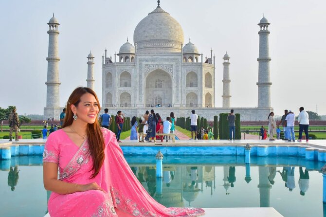 Taj Mahal & Agra Private Tour By AC Car From Delhi with 5<em> Meal – The 5-star meal break at DoubleTree by Hilton Agra’ /><br />
A lot of day trips fall apart at lunch. The food is either skipped, rushed, or replaced with something you don’t enjoy.</p>
<p><p>Here, the plan includes a buffet breakfast or lunch at DoubleTree by Hilton Hotel Agra, depending on your pickup time. Since this is described as 5-star, it’s not just a quick bite—it’s a real reset during a long day.</p>
</p>
<p><p>Also, note the simple logistics win: you’re not trying to hunt a good restaurant while managing a tight schedule. Your guide and driver keep the day moving, and you get a meal that’s predictable in quality.</p>
</p>
<p><p>What’s not included? Drinks with lunch aren’t included, and gratuities are optional. Still, the included meal plus bottled water already covers most of the day’s “hidden costs.”</p>
</p>
<p><p>If you’re sensitive to spice or you have kids, this is the kind of meal stop that makes the experience calmer. Buffets are usually easier for picky eaters and for families.</p>
</p>
<h2 id="guide-car-setup-why-the-day-feels-smooth">Guide + car setup: why the day feels smooth</h2>
<p> Meal – Guide + car setup: why the day feels smooth’ /><br />
This is a private tour, meaning it’s just your group. That matters in India, where group pacing can turn one person’s plan into everyone’s headache.</p>
<p><p>You also get a private tour guide and transport by air-conditioned private vehicle with tolls, fuel, parking charges, and taxes included. Mineral water is included too.</p>
</p>
<p><p>Vehicle choice is based on your group size:</p>
</p>
<ul>
<li>1 to 2 adults: 4-seater sedan</li>
<li>3 to 5 adults: 6-seater car</li>
<li>6 to 8 adults: 10-seater mini van</li>
<li>9 to 12 adults: 15-seater van</li>
<li>13 to 15 adults: 18-seater van</li>
</ul>
<p><p>That structure helps you avoid the common problem of cramming a group into the wrong car.</p>
</p>
<p><p>From the guide side, the patterns in what people mention are consistent: English communication, patience with photos, and history explained in a way that actually lands. Guides such as Imran, Zeeshan, Farhan, Khan, Mohammad, and Moon are repeatedly named as strong matches for storytelling and photo help.</p>
</p>
<p><p>Drivers also show up in the experience quality. Many people highlight professional timing and comfort, plus small extras like water support and even choosing music during the drive.</p>
</p>
<p><p>One real-world consideration: the drive back to Delhi is also around 3 hours. If you’re a family traveling with kids, or if you get motion-sick, treat the return as part of the tour planning, not an afterthought. Ask for a comfortable pickup time and build in water, bathroom breaks, and a plan to rest during the ride.</p>
</p>
<h2 id="price-and-value-what-youre-actually-getting-for-61-13">Price and value: what you’re actually getting for $61.13</h2>
<p>At about $61.13 per person, this tour is priced like a budget-friendly private day trip. The reason it can feel like good value is what’s included.</p>
<p><p>You’re getting:</p>
</p>
<ul>
<li>Pickup and drop-off from Delhi NCR areas listed</li>
<li>Private AC vehicle with tolls, fuel, parking, and taxes</li>
<li>Monument entrance fees</li>
<li>A private guide</li>
<li>Skip-the-line admission tickets</li>
<li>Mineral water bottles</li>
<li>A 5-star buffet meal (breakfast or lunch) if that option is selected</li>
</ul>
<p><p>So you’re not just paying for “transport to Agra.” You’re paying for reduced friction: tickets and lines handled, guide time, and a defined route that keeps the day from unraveling.</p>
</p>
<p><p>There are a couple costs to keep in mind. Drinks with lunch aren’t included. Gratuities are optional. If you want Jaipur as a drop-off point instead of Delhi, there’s an extra fee mentioned—INR 4000 for 1–2 people and INR 5000 for 3–5 people.</p>
</p>
<p><p>That Jaipur add-on is useful if you’re building a longer Golden Triangle style itinerary, but for a strict one-day Taj plan, staying with the Delhi return usually keeps the schedule clean.</p>
</p>
<h2 id="who-this-tour-fits-best-and-who-might-want-a-different-plan">Who this tour fits best (and who might want a different plan)</h2>
<p>This works best if:</p>
<ul>
<li>You want Taj Mahal plus Agra Fort plus Itmad-ud-Daulah in one day</li>
<li>You dislike ticket lines and want a guide to handle key entrances</li>
<li>You’re traveling with kids, older family members, or anyone who needs a guided pace</li>
<li>You’d rather spend money on comfort and planning than on figuring things out on your own</li>
</ul>
<p><p>It might be less ideal if:</p>
</p>
<ul>
<li>You’re the kind of person who wants hours and hours at a single site with no schedule pressure</li>
<li>You’re very sensitive to long car rides and would prefer staying overnight in Agra</li>
<li>You’re traveling on a Friday and don’t have flexibility for the Taj closure</li>
</ul>
<p><p>If you have even a small buffer day in Agra, you could slow down. But if you don’t, this is a very workable way to get the highlights without losing your whole day in logistics.</p>
</p>
<h2 id="should-you-book-this-taj-mahal-and-agra-private-tour">Should you book this Taj Mahal and Agra private tour?</h2>
<p>Yes, if your goal is a smooth, guided, one-day Agra hit. The mix of <strong>private AC transport</strong>, <strong>skip-the-line tickets</strong>, and a guide who helps you see what matters makes the long drive feel worthwhile.</p>
<p><p>Book it especially if you hate waiting in lines, want a 5-star buffet meal stop, and you’re okay with a structured day. If you’re traveling on a Friday, double-check dates because the Taj Mahal closure will force a rethink.</p>
</p>
<p><p>Finally, do your part: carry a valid photo identity, bring sunscreen and water, and ask your operator about your pickup time and best light for photos. With that, you’ll get the kind of day that feels organized instead of rushed.</p>
</p>
<h2 id="faq">FAQ</h2>
<h3 id="how-long-does-it-take-to-drive-from-delhi-to-agra">How long does it take to drive from Delhi to Agra?</h3>
<p>The drive is about 3 hours via the Yamuna Expressway, which is described as one of the faster routes.</p>
<h3 id="what-sights-are-included-in-agra">What sights are included in Agra?</h3>
<p>You’ll visit the Taj Mahal, Agra Fort, and the Itmad-ud-Daulah tomb. Mehtab Bagh is mentioned as an optional alternative.</p>
<h3 id="is-the-taj-mahal-open-every-day">Is the Taj Mahal open every day?</h3>
<p>No. The Taj Mahal is closed every Friday.</p>
<h3 id="whats-included-in-the-price">What’s included in the price?</h3>
<p>Included items are monument entrance fees, a private tour guide, transport in an air-conditioned private vehicle with toll/fuel/parking/taxes, skip-the-line admission tickets, mineral water, and pickup and drop-off from Delhi NCR areas listed. Breakfast or lunch at a 5-star restaurant is included if you select that meal option.</p>
<h3 id="where-can-pickup-and-drop-off-happen">Where can pickup and drop-off happen?</h3>
<p>Pickup and drop-off are offered to locations in Delhi, Noida, Faridabad, and Ghaziabad, and the tour also mentions pickup from Delhi, Noida, Gurgaon, or Faridabad.</p>
<h3 id="do-i-need-a-photo-id-for-the-monuments">Do I need a photo ID for the monuments?</h3>
<p>Yes. You’re asked to carry a valid photo identity for checking at the monuments.</p>
<h3 id="can-i-make-this-a-fully-private-experience-for-my-group">Can I make this a fully private experience for my group?</h3>
<p>Yes. It’s a private tour/activity, and only your group participates.</p>
<h3 id="what-if-i-want-to-drop-off-in-jaipur-instead-of-delhi">What if I want to drop off in Jaipur instead of Delhi?</h3>
<p>If you choose Jaipur as your drop-off point, there’s an extra charge: INR 4000 for 1–2 people and INR 5000 for 3–5 people.</p>
<div class="sb-related-posts"><h3>You Might Also Enjoy</h3><div class="sb-related-grid"><a href="https://travelinasia.net/koh-tao-snorkeling-trip-to-nang-yuan-island-hidden-bays/" class="sb-related-item"><img decoding="async" width="300" height="147" src="https://b.travelinasia.net/wp-content/uploads/koh-tao-snorkeling-trip-to-nang-yuan-island-hidden-bays-400x196.jpg" class="attachment-medium size-medium wp-post-image" alt="Koh Tao: Snorkeling Trip to Nang Yuan Island & Hidden Bays - Ko Nang Yuan: Three Islets, One Walk, Fast Island Time" loading="lazy" srcset="https://b.travelinasia.net/wp-content/uploads/koh-tao-snorkeling-trip-to-nang-yuan-island-hidden-bays-400x196.jpg 400w, https://b.travelinasia.net/wp-content/uploads/koh-tao-snorkeling-trip-to-nang-yuan-island-hidden-bays.jpg 820w" sizes="auto, (max-width: 300px) 100vw, 300px" /><span>Koh Tao: Snorkeling Trip to Nang Yuan Island & Hidden Bays</span></a><a href="https://travelinasia.net/amazing-my-son-sunset-deluxe-small-group-tour/" class="sb-related-item"><img decoding="async" width="300" height="200" src="https://b.travelinasia.net/wp-content/uploads/amazing-my-son-sunset-deluxe-small-group-tour-400x267.jpg" class="attachment-medium size-medium wp-post-image" alt="Amazing My Son Sunset Deluxe Small Group tour - Small-group comfort, pickup timing, and what that really means" loading="lazy" srcset="https://b.travelinasia.net/wp-content/uploads/amazing-my-son-sunset-deluxe-small-group-tour-400x267.jpg 400w, https://b.travelinasia.net/wp-content/uploads/amazing-my-son-sunset-deluxe-small-group-tour.jpg 669w" sizes="auto, (max-width: 300px) 100vw, 300px" /><span>Amazing My Son Sunset Deluxe Small Group tour</span></a><a href="https://travelinasia.net/ubud-all-inclusive-tour-with-optional-lunch/" class="sb-related-item"><img decoding="async" width="300" height="199" src="https://b.travelinasia.net/wp-content/uploads/ubud-all-inclusive-tour-with-optional-lunch-400x265.jpg" class="attachment-medium size-medium wp-post-image" alt="Ubud: All-Inclusive Tour with Optional Lunch - Monkey Forest: sacred temples and managing the macaques" loading="lazy" srcset="https://b.travelinasia.net/wp-content/uploads/ubud-all-inclusive-tour-with-optional-lunch-400x265.jpg 400w, https://b.travelinasia.net/wp-content/uploads/ubud-all-inclusive-tour-with-optional-lunch.jpg 900w" sizes="auto, (max-width: 300px) 100vw, 300px" /><span>Ubud: All-Inclusive Tour with Optional Lunch</span></a><a href="https://travelinasia.net/phuket-andamanda-water-park-ticket/" class="sb-related-item"><img decoding="async" width="300" height="148" src="https://b.travelinasia.net/wp-content/uploads/phuket-andamanda-water-park-ticket-400x197.jpg" class="attachment-medium size-medium wp-post-image" alt="Phuket: Andamanda Water Park Ticket - The Slides That Actually Matter: Extreme, Family, and the In-Between" loading="lazy" srcset="https://b.travelinasia.net/wp-content/uploads/phuket-andamanda-water-park-ticket-400x197.jpg 400w, https://b.travelinasia.net/wp-content/uploads/phuket-andamanda-water-park-ticket.jpg 960w" sizes="auto, (max-width: 300px) 100vw, 300px" /><span>Phuket: Andamanda Water Park Ticket</span></a></div></div></div><aside class="tia-post-sidebar"> <div class="tia-booking">
<a class="tia-booking-image" href="https://www.viator.com/tours/New-Delhi/Same-Day-Agra-Tour-by-Car/d804-206101P3" target="_blank" rel="nofollow noopener sponsored" aria-label="Taj Mahal & Agra Private Tour By AC Car From Delhi with 5* Meal">
<img decoding="async" src="https://b.travelinasia.net/wp-content/uploads/taj-mahal-agra-private-tour-by-ac-car-from-delhi-with-5-meal.jpg" alt="" loading="lazy" />
</a>
<div class="tia-booking-body">
<p class="tia-booking-platform">Official tickets via <strong>Viator</strong></p>
<p class="tia-booking-price">From <strong>$61.13</strong> <span>per person</span></p>
<p class="tia-booking-section-label">Check Availability</p>
<div class="tia-booking-dates">
<a class="tia-booking-date tia-booking-date--today" href="https://www.viator.com/tours/New-Delhi/Same-Day-Agra-Tour-by-Car/d804-206101P3" target="_blank" rel="nofollow noopener sponsored">
<span class="day">Sat</span>
<span class="date">25 Jul</span>
</a>
<a class="tia-booking-date" href="https://www.viator.com/tours/New-Delhi/Same-Day-Agra-Tour-by-Car/d804-206101P3" target="_blank" rel="nofollow noopener sponsored">
<span class="day">Sun</span>
<span class="date">26 Jul</span>
</a>
<a class="tia-booking-date" href="https://www.viator.com/tours/New-Delhi/Same-Day-Agra-Tour-by-Car/d804-206101P3" target="_blank" rel="nofollow noopener sponsored">
<span class="day">Mon</span>
<span class="date">27 Jul</span>
</a>
<a class="tia-booking-date" href="https://www.viator.com/tours/New-Delhi/Same-Day-Agra-Tour-by-Car/d804-206101P3" target="_blank" rel="nofollow noopener sponsored">
<span class="day">Tue</span>
<span class="date">28 Jul</span>
</a>
<a class="tia-booking-date tia-booking-date--more" href="https://www.viator.com/tours/New-Delhi/Same-Day-Agra-Tour-by-Car/d804-206101P3" target="_blank" rel="nofollow noopener sponsored" aria-label="See all dates">
<svg width="18" height="18" viewBox="0 0 24 24" fill="none" stroke="currentColor" stroke-width="2" stroke-linecap="round" stroke-linejoin="round" aria-hidden="true">
<rect x="3" y="4" width="18" height="18" rx="2" ry="2"></rect>
<line x1="16" y1="2" x2="16" y2="6"></line>
<line x1="8" y1="2" x2="8" y2="6"></line>
<line x1="3" y1="10" x2="21" y2="10"></line>
</svg>
</a>
</div>
<a class="tia-booking-cta" href="https://www.viator.com/tours/New-Delhi/Same-Day-Agra-Tour-by-Car/d804-206101P3" target="_blank" rel="nofollow noopener sponsored">Book on Viator →</a>
<p class="tia-booking-rating">
<span class="tia-stars" aria-label="Rating: 5.0 out of 5">
<span class="tia-stars-bg" aria-hidden="true">★★★★★</span>
<span class="tia-stars-fg" aria-hidden="true" style="width: 100%">★★★★★</span>
</span>
<strong>5.0</strong>
<span class="reviews">(691 reviews)</span> </p>
<p class="tia-booking-note">Reviewed by Travel In Asia.<br>Booking Through Viator.</p>
</div>
</div>
</aside></div><div style="margin: 20px 0; padding: 15px 0;"><h3>More Tour Reviews in New Delhi</h3><ul style="margin: 10px 0; padding: 0; list-style: none;"><li style="margin: 0 0 10px 0; padding: 0 0 10px 0; border-bottom: 1px solid #eee; display: flex; align-items: flex-start; gap: 12px; line-height: 1.4;"><a href="https://travelinasia.net/old-new-delhi-city-tour-half-or-full-day-options-available/" aria-hidden="true" tabindex="-1"><img decoding="async" style="width: 80px; height: 60px; object-fit: cover; border-radius: 4px; flex-shrink: 0;" src="https://b.travelinasia.net/wp-content/uploads/old-new-delhi-city-tour-half-or-full-day-options-available-150x150.jpg" alt="" loading="lazy"></a><div><a href="https://travelinasia.net/old-new-delhi-city-tour-half-or-full-day-options-available/">Old & New Delhi City Tour – Half or Full Day Options Available</a><br><span style="font-size: 0.82em; color: #555; margin-top: 2px;"><span style="color: #f5a623;">★</span> 5.0 · 4,811 reviews</span></div></li><li style="margin: 0 0 10px 0; padding: 0 0 10px 0; border-bottom: 1px solid #eee; display: flex; align-items: flex-start; gap: 12px; line-height: 1.4;"><a href="https://travelinasia.net/half-day-private-delhi-city-tour/" aria-hidden="true" tabindex="-1"><img decoding="async" style="width: 80px; height: 60px; object-fit: cover; border-radius: 4px; flex-shrink: 0;" src="https://b.travelinasia.net/wp-content/uploads/half-day-private-delhi-city-tour-150x150.jpg" alt="" loading="lazy"></a><div><a href="https://travelinasia.net/half-day-private-delhi-city-tour/">Half Day Private Delhi City Tour</a><br><span style="font-size: 0.82em; color: #555; margin-top: 2px;"><span style="color: #f5a623;">★</span> 5.0 · 4,474 reviews</span></div></li><li style="margin: 0 0 10px 0; padding: 0 0 10px 0; border-bottom: 1px solid #eee; display: flex; align-items: flex-start; gap: 12px; line-height: 1.4;"><a href="https://travelinasia.net/same-day-taj-mahal-agra-fort-baby-taj-tour-from-delhi-by-car/" aria-hidden="true" tabindex="-1"><img decoding="async" style="width: 80px; height: 60px; object-fit: cover; border-radius: 4px; flex-shrink: 0;" src="https://b.travelinasia.net/wp-content/uploads/same-day-taj-mahal-agra-fort-baby-taj-tour-from-delhi-by-car-150x150.jpg" alt="" loading="lazy"></a><div><a href="https://travelinasia.net/same-day-taj-mahal-agra-fort-baby-taj-tour-from-delhi-by-car/">Same Day Taj Mahal, Agra Fort & Baby Taj Tour from Delhi by Car</a><br><span style="font-size: 0.82em; color: #555; margin-top: 2px;"><span style="color: #f5a623;">★</span> 5.0 · 4,304 reviews</span></div></li><li style="margin: 0 0 10px 0; padding: 0 0 10px 0; border-bottom: 1px solid #eee; display: flex; align-items: flex-start; gap: 12px; line-height: 1.4;"><a href="https://travelinasia.net/taj-mahal-day-tour-from-delhi-by-superfast-train-top-rated-tour/" aria-hidden="true" tabindex="-1"><img decoding="async" style="width: 80px; height: 60px; object-fit: cover; border-radius: 4px; flex-shrink: 0;" src="https://b.travelinasia.net/wp-content/uploads/taj-mahal-day-tour-from-delhi-by-superfast-train-top-rated-tour-150x150.jpg" alt="" loading="lazy"></a><div><a href="https://travelinasia.net/taj-mahal-day-tour-from-delhi-by-superfast-train-top-rated-tour/">Taj Mahal Day Tour from Delhi by Superfast Train – TOP RATED TOUR</a><br><span style="font-size: 0.82em; color: #555; margin-top: 2px;"><span style="color: #f5a623;">★</span> 5.0 · 4,166 reviews</span></div></li><li style="margin: 0 0 10px 0; padding: 0 0 10px 0; border-bottom: 1px solid #eee; display: flex; align-items: flex-start; gap: 12px; line-height: 1.4;"><a href="https://travelinasia.net/delhi-old-and-new-delhi-private-full-or-half-day-tour/" aria-hidden="true" tabindex="-1"><img decoding="async" style="width: 80px; height: 60px; object-fit: cover; border-radius: 4px; flex-shrink: 0;" src="https://b.travelinasia.net/wp-content/uploads/delhi-old-and-new-delhi-private-full-or-half-day-tour-150x150.jpg" alt="" loading="lazy"></a><div><a href="https://travelinasia.net/delhi-old-and-new-delhi-private-full-or-half-day-tour/">Delhi: Old and New Delhi Private Full or Half-Day Tour</a><br><span style="font-size: 0.82em; color: #555; margin-top: 2px;"><span style="color: #f5a623;">★</span> 4.9 · 3,776 reviews</span></div></li><li style="margin: 0; padding: 0; border-bottom: none; display: flex; align-items: flex-start; gap: 12px; line-height: 1.4;"><a href="https://travelinasia.net/full-day-taj-mahal-agra-fort-baby-taj-tour-from-delhi-by-car/" aria-hidden="true" tabindex="-1"><img decoding="async" style="width: 80px; height: 60px; object-fit: cover; border-radius: 4px; flex-shrink: 0;" src="https://b.travelinasia.net/wp-content/uploads/full-day-taj-mahal-agra-fort-baby-taj-tour-from-delhi-by-car-150x150.jpg" alt="" loading="lazy"></a><div><a href="https://travelinasia.net/full-day-taj-mahal-agra-fort-baby-taj-tour-from-delhi-by-car/">Full Day Taj Mahal, Agra Fort & Baby Taj Tour from Delhi by Car</a><br><span style="font-size: 0.82em; color: #555; margin-top: 2px;"><span style="color: #f5a623;">★</span> 5.0 · 3,647 reviews</span></div></li></ul></div><div style="margin: 20px 0; padding: 15px 0;"><h3>Not for you? Here