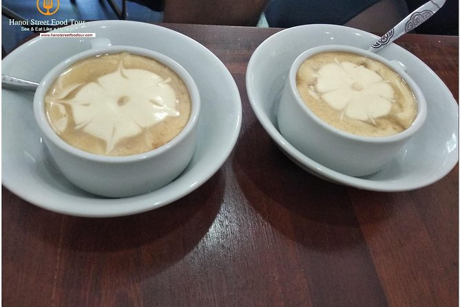 Tasting 8 Different Hanoi Street Foods at Noon Time - What you’ll taste: egg coffee, rice wine, local beer, and more