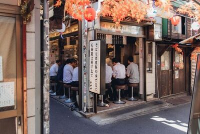 Tokyo After 5: Authentic Japanese Food & Drink Night Tour - Ginza after 5: lights, a little shopping culture, and food context