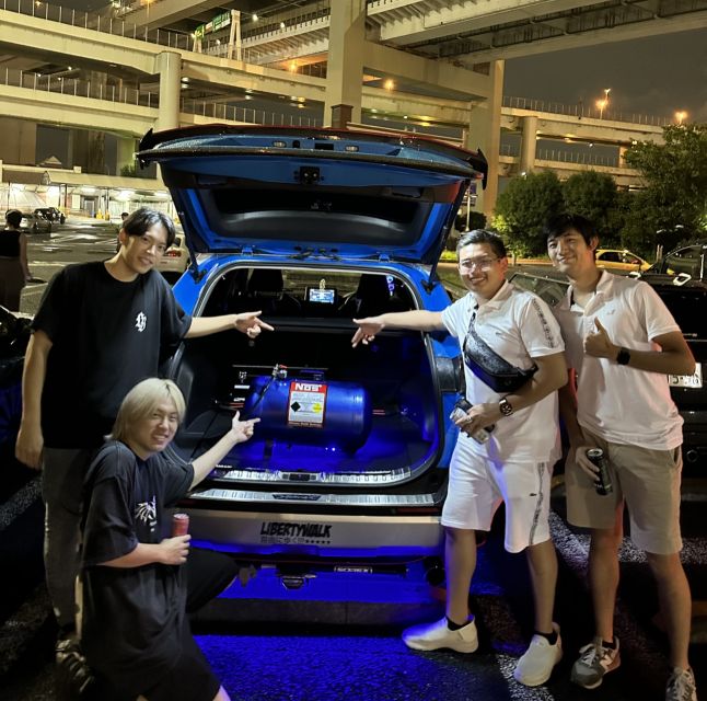 Tokyo Drift: GO Daikoku Car Meet R34 Skyline Car Club - Photo Stops That Actually Matter: Rainbow Bridge, Tokyo Tower, and C1 Wangan