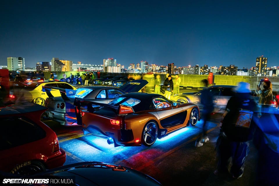 Tokyo: FAST&FURIOUS EXPERIENCE Daikoku Tokyo Car Club - The cars and the ride: what it feels like when you’re a passenger