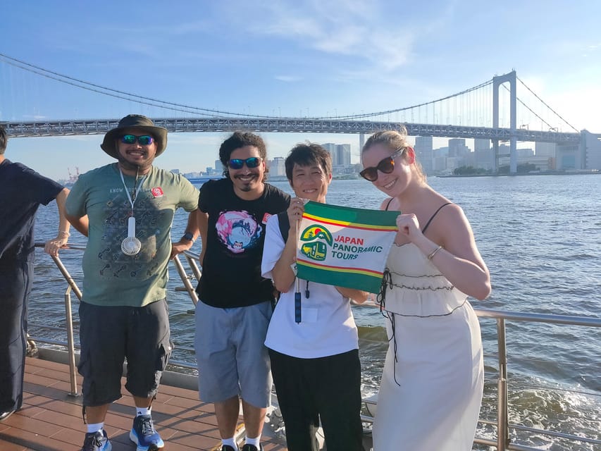 Tokyo: Meiji Shrine, Asakusa, Skytree Bus Tour and Cruise - Imperial Palace area: quick culture stop, big photo angles