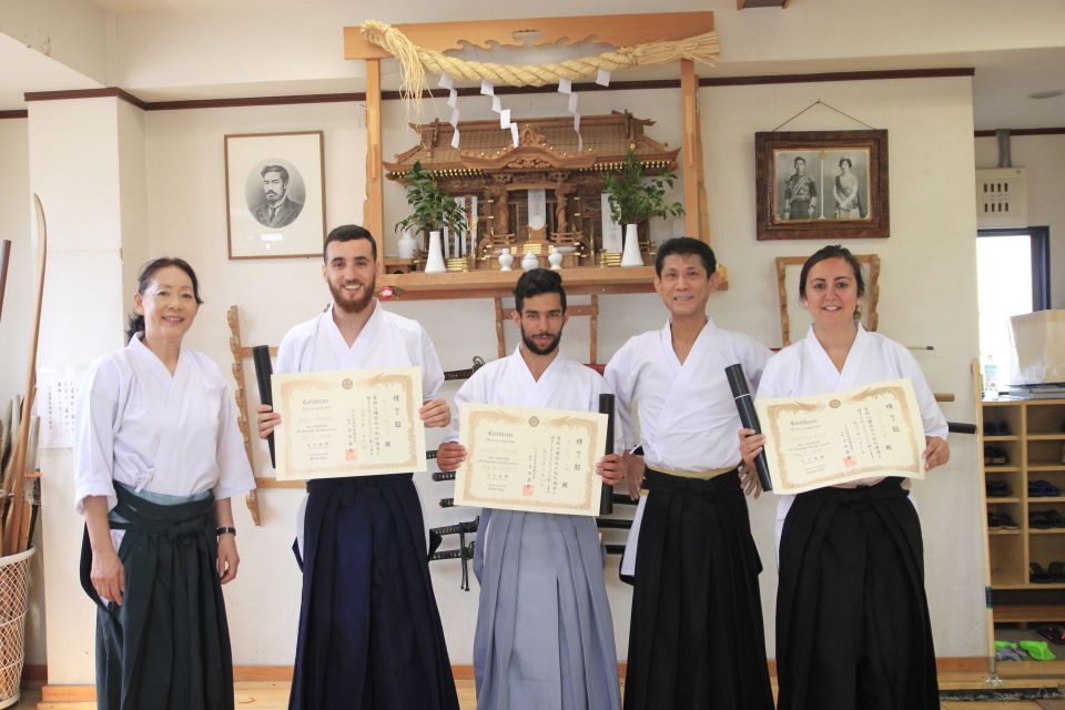 Tokyo: Samurai Sword & Archery Class from Samurai Descendant - What to bring, what to wear, and how to set yourself up