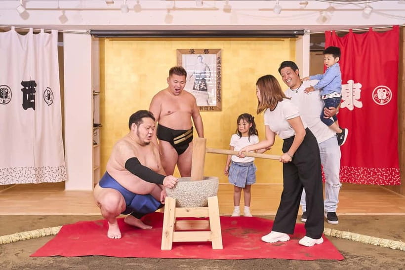 Tokyo Sumo Experience: Chanko & Mochi with a Former Pro - The Former Pro Difference: Learning Without the Lecture