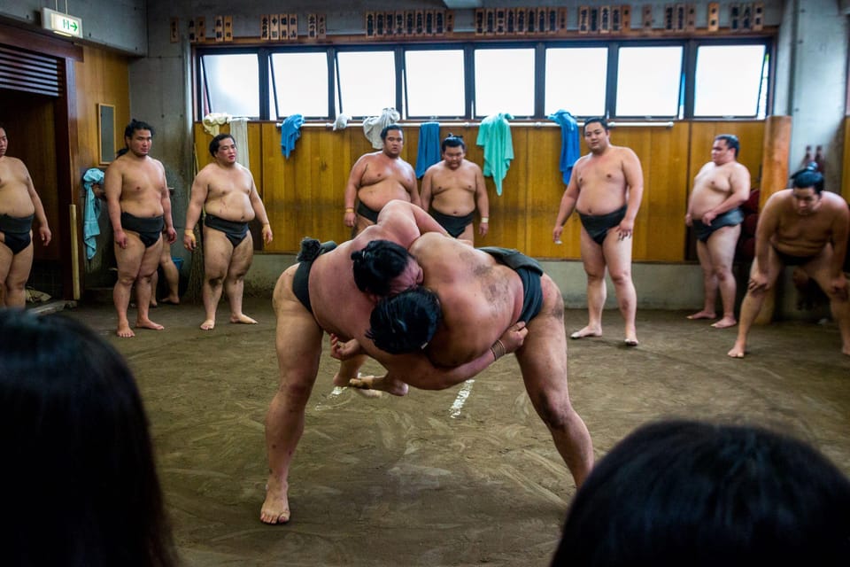 Tokyo: Sumo Morning Practice Viewing Tour - Your first look inside: watching sumo from a true workplace