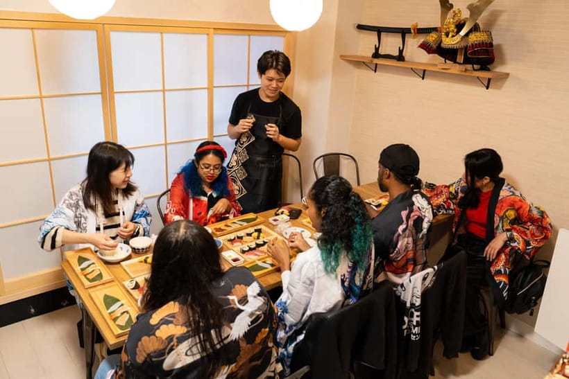 Tokyo: Sushi Making Class in a Happi Coat near a Famous Spot - Who this class suits best