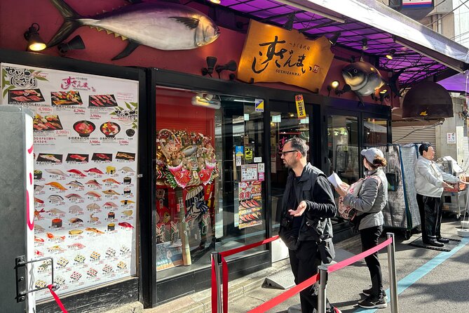 Tokyo: Tsukiji Fish Market Food and Walking tour - Tsukiji Hongwanji Temple: A Peaceful Start Before the Food Frenzy