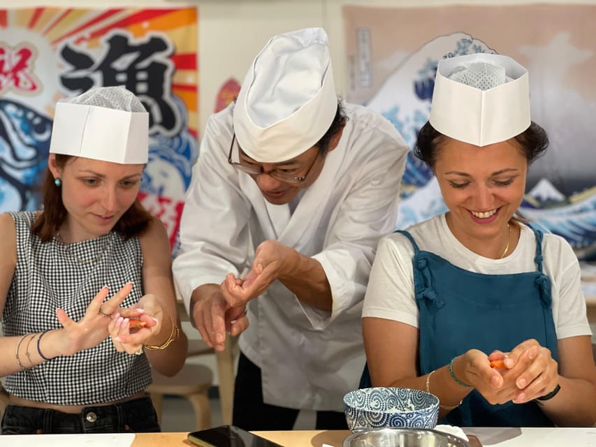 Tokyo: Tsukiji Fish Market Sushi Making Class with Pro Chef - Getting Oriented: The Hidden Classroom and the Stairs Reality