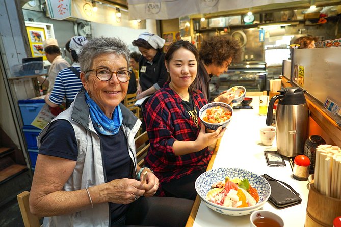 Tsukiji Fish Market Small-Group Food Walking Tour - Stop 1: Tsukiji Eki mae and getting oriented fast