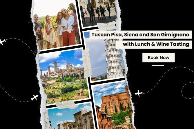 Tuscany Experience: Pisa, Siena, San Gimignano & Wine Tasting - Siena’s Campo, Contrade, and Duomo: where the guided part pays off