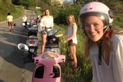 Tuscany Vespa Tour: Lunch & Wine Tasting, Countryside Roads - From Via dei Pandolfini to the Winery: The A/C Van Start