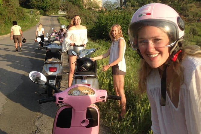 Tuscany Vespa Tour: Lunch & Wine Tasting, Countryside Roads - From Via dei Pandolfini to the Winery: The A/C Van Start