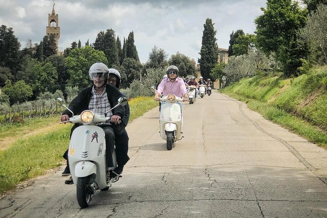 Tuscany Vespa Tours Through the Hills of Chianti - Florence meeting point and getting set up