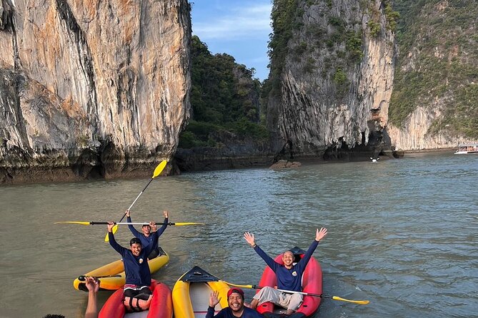 Twilight Sea Canoe Tour with Sea Cave Kayaking in Phang Nga Bay - Onboard Boat Comfort and the Full Meal Rhythm
