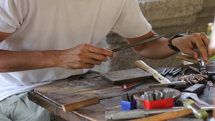 Ubud: 2-Hour Make Your Own Silver Jewellery Class - Pick Your Design from the Gallery Catalog (Then Make It Yours)