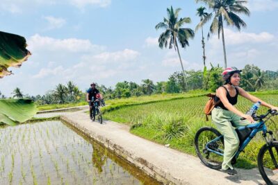 Ubud eBikes Tour to Tegallalang Rice Terrace - From the eBikes Ubud office to Petulu: the first ride and the briefing