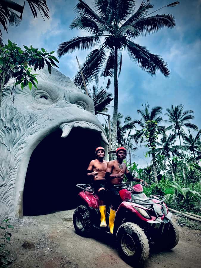 Ubud: Gorilla Face ATV Quad Bike Adventure with Lunch - The ride itself: rice fields, bamboo forest, and Ubud village trails