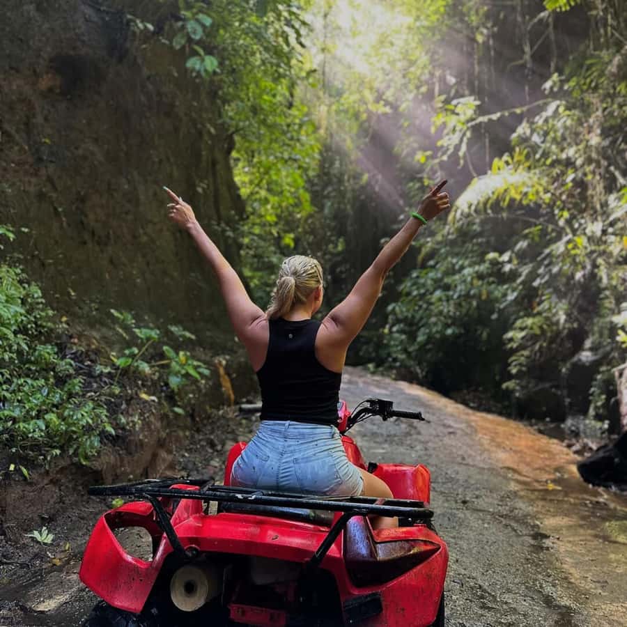 Ubud: Jungle, Waterfall, and Tunnel ATV Tour & Lunch Options - The 1 to 1.5-hour ATV ride: jungle mud, irrigation canals, and bumpy confidence
